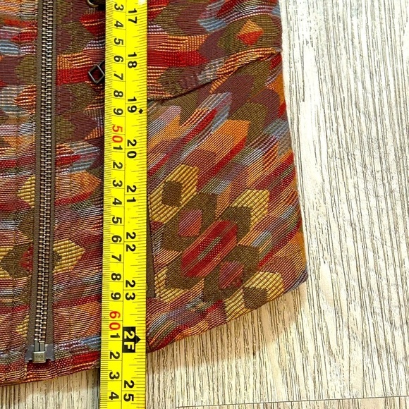 Bianca Nygard Gorgeous Patterned Jacket With Lace Up Details - Picture 9 of 16